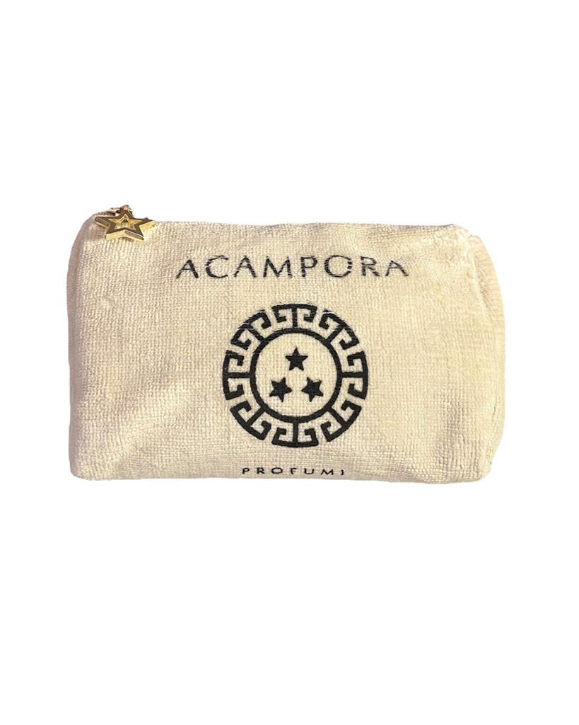 Borsello velluto Travel Kit Musc Dry Oil + Body&Hair Shampoo + Musc Gold Extrait