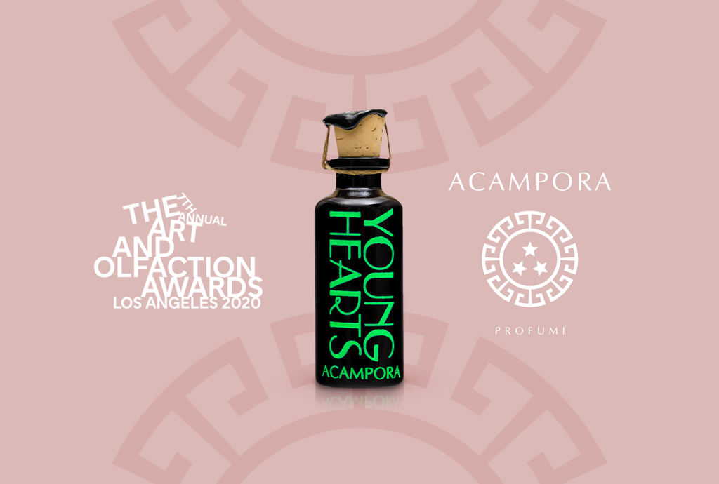 Acampora Profumi è in finale al prestigioso “Art and Olfaction Awards” con Young Hearts.